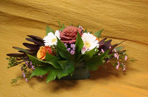 スタンド花　花束　花ギフト　花を贈る　フラワーギフト　誕生日花いじちさん　ショコラ