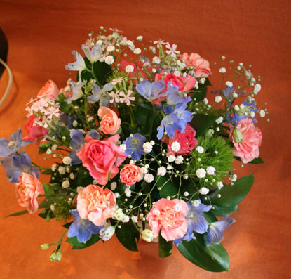スタンド花　花束　花ギフト　花を贈る　フラワーギフト　誕生日花pakusan
