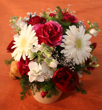 スタンド花　花束　花ギフト　花を贈る　フラワーギフト　誕生日花taiken-xmasu