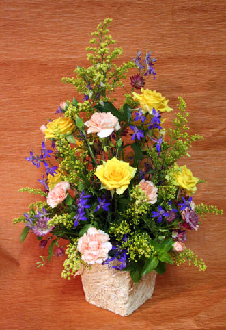 スタンド花　花束　花ギフト　花を贈る　フラワーギフト　誕生日花いじちさん　こうん