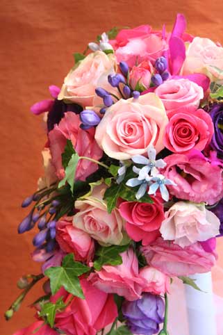 スタンド花　花束　花ギフト　花を贈る　フラワーギフト　誕生日花meiji-pink2