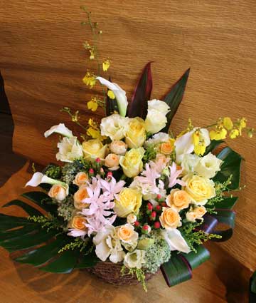 スタンド花　花束　花ギフト　花を贈る　フラワーギフト　誕生日花KAYOKOSAN-DAIA
