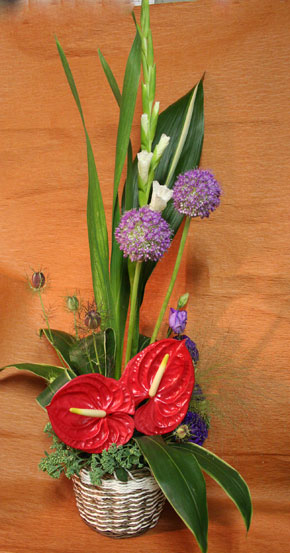 スタンド花　花束　花ギフト　花を贈る　フラワーギフト　誕生日花いじちさんアンス