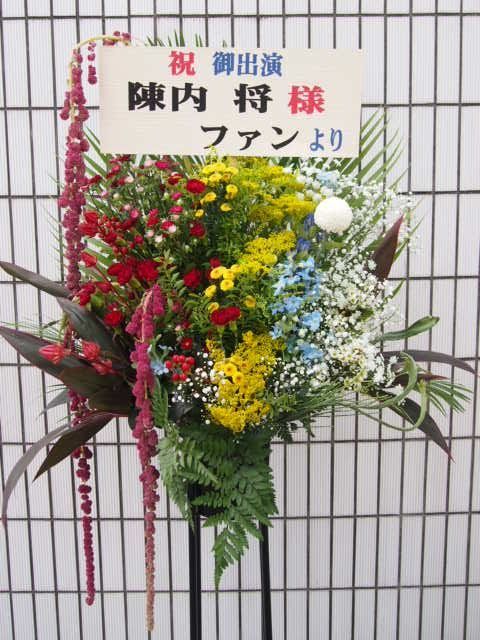 赤坂RED_THEATER秋のスタンド花（９月１０月）｜フラワースタンド　スタンド花　カノシェ