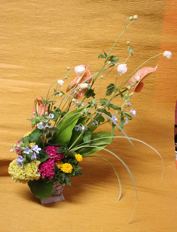 スタンド花　花束　花ギフト　花を贈る　フラワーギフト　誕生日花ちよこさん　