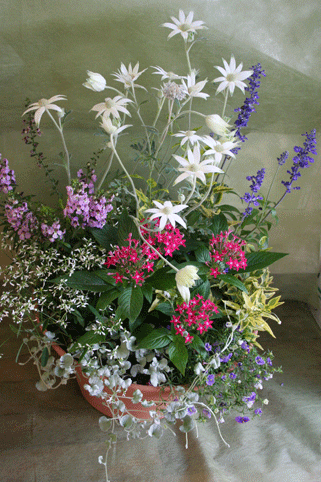 スタンド花　花束　花ギフト　花を贈る　フラワーギフト　誕生日花yoseue-huranneru